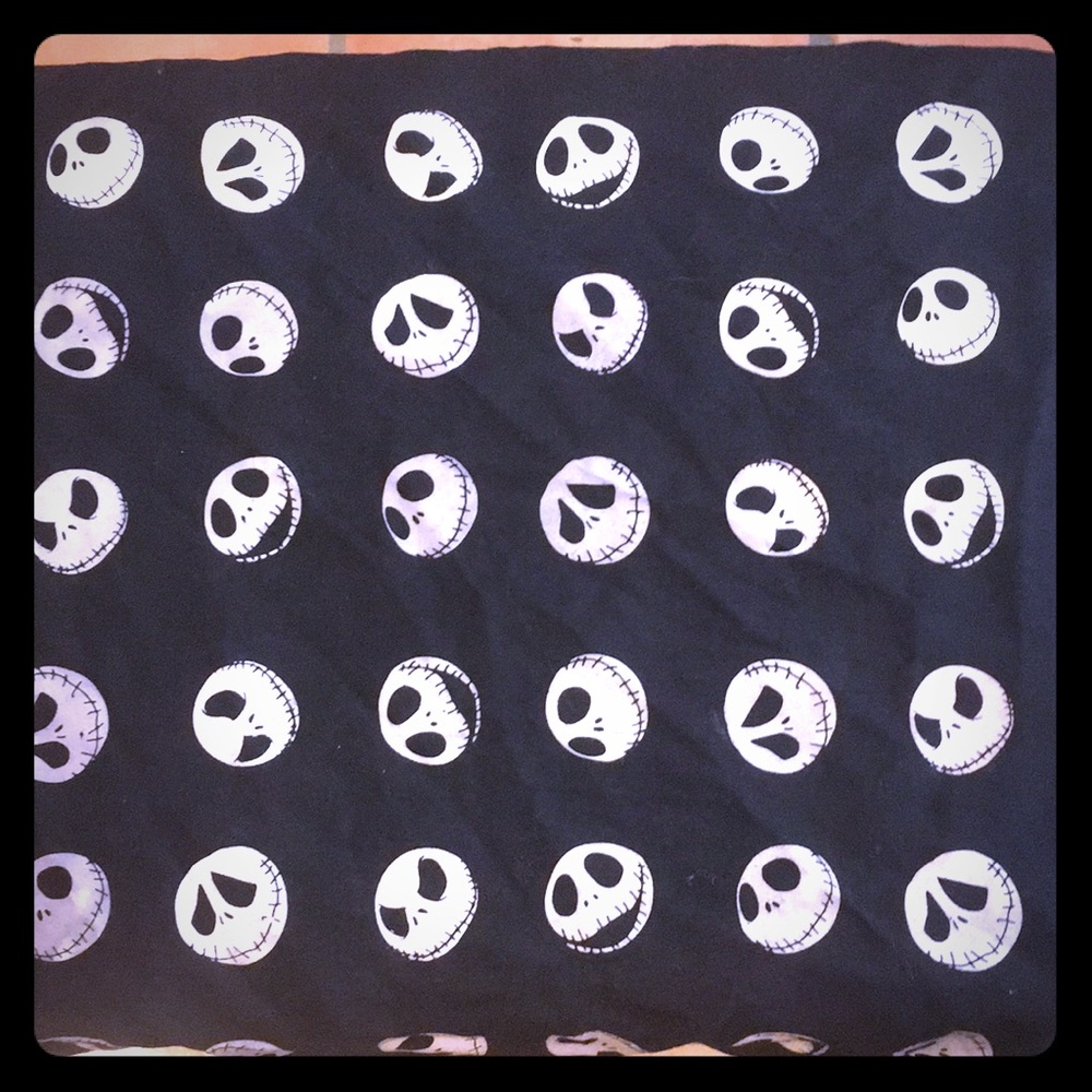Jack Skellington Bandana Scarf Rare